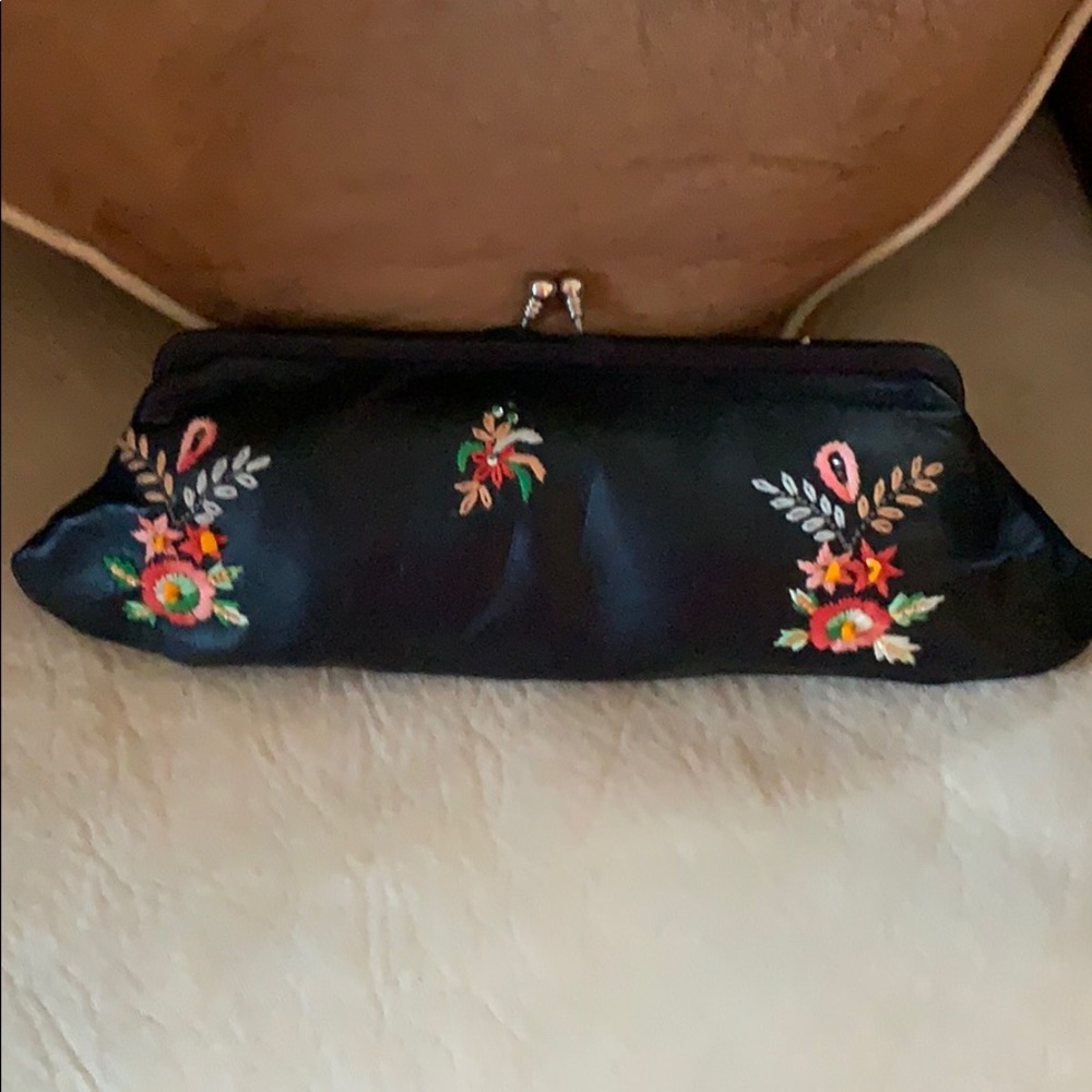 Clutch soft leather.